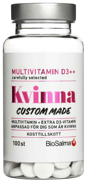 BioSalma Мультивітамін D3++ Жіночий 100 таблеток